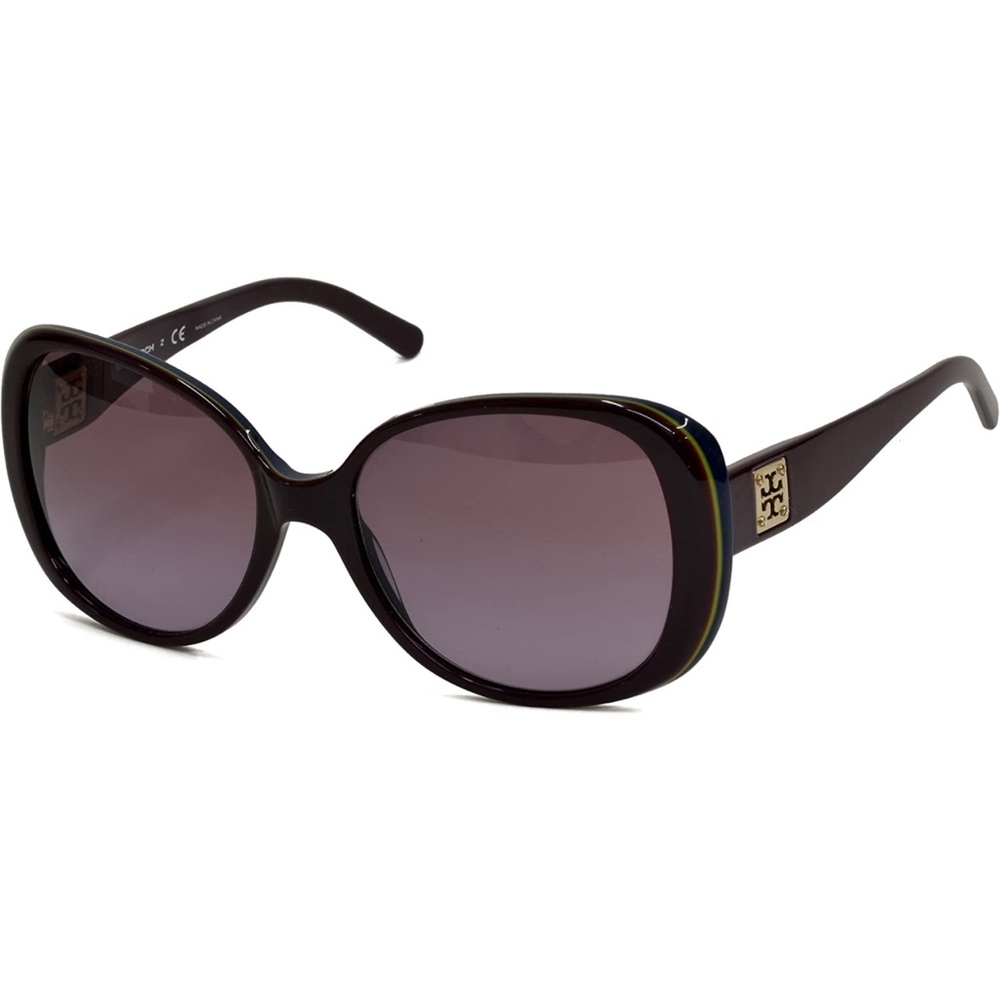 NWOT [Tory Burch] Women’s Sunglasses PLUM Oversized TY7036 1042/8H